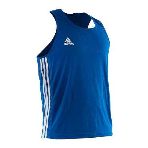 Майка боксерская Adidas Boxing Top Punch Line синяя M в Спортландия