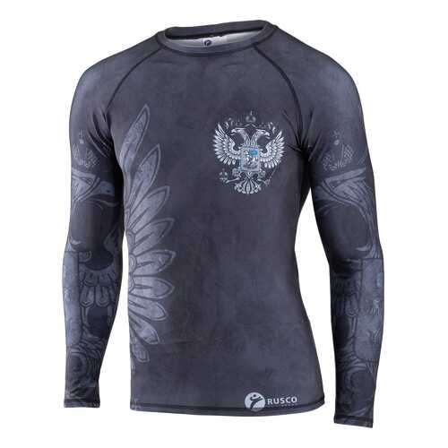 Rusco Рашгард для MMA Royal Black Herb, взрослый - XXL в Спортландия