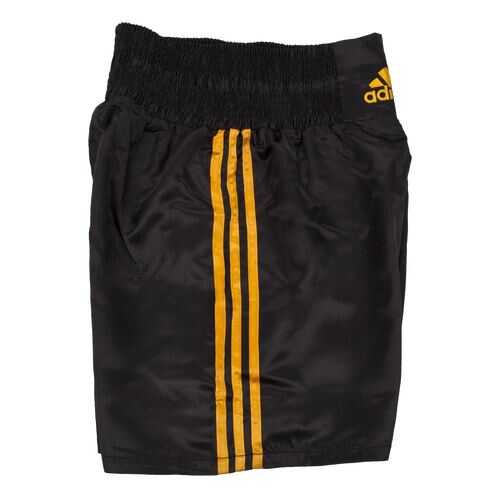 Шорты боксерские Adidas Multi Boxing Shorts черно-золотые XS в Спортландия