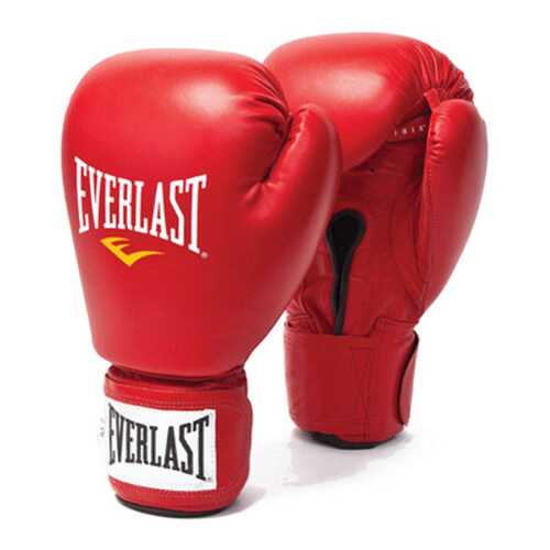 Боксерские перчатки Everlast Amateur Cometition PU красные 10 унций в Спортландия