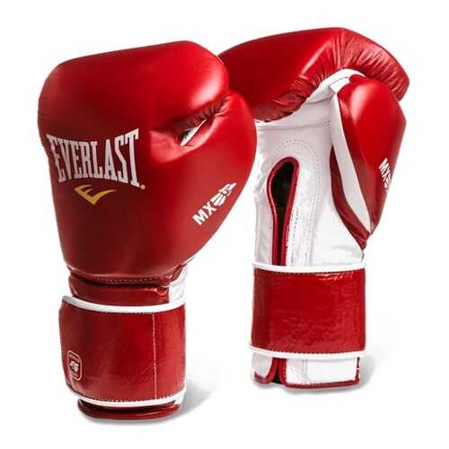 Боксерские перчатки Everlast MX Training красные 12 унций в Спортландия