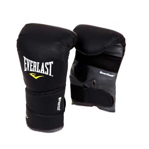 Боксерские перчатки Everlast Protex 2 Heavy Bag Gloves S/M черные 12 унций в Спортландия