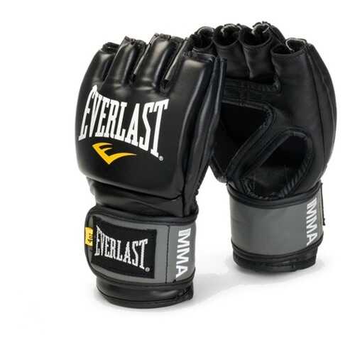 Боксерские перчатки тренировочные Everlast Pro Style Grappling L/XL черные 4 унции в Спортландия