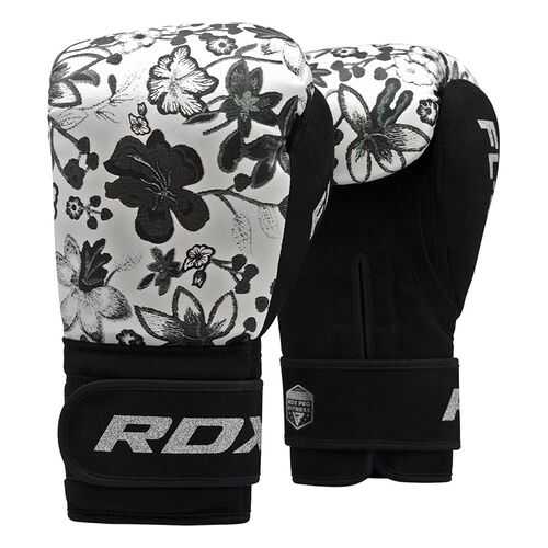 Боксерские тренировочные перчатки RDX FL-4 FLORAL WHITE в Спортландия