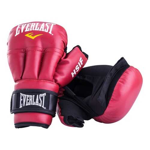 Перчатки для рукопашного боя Everlast HSIF RF3112, 12oz, к/з, красный в Спортландия