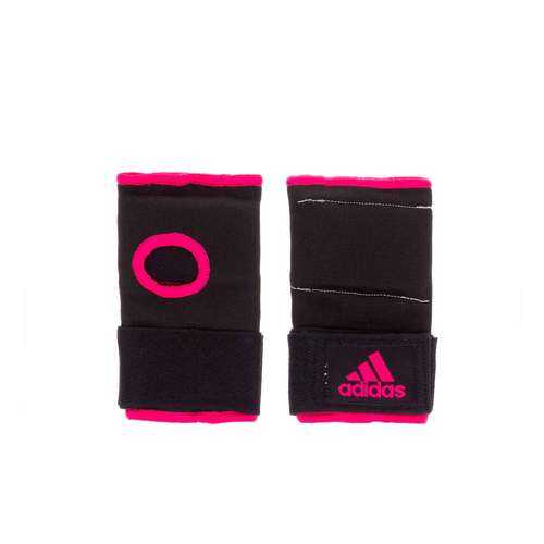 Внутренние перчатки Adidas Super Inner Gloves Gel Knuckle черно-розовые S в Спортландия