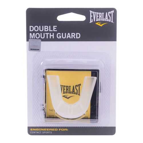 Капа Everlast Double 4410E, 2-челюстная, прозрачная, в коробке в Спортландия