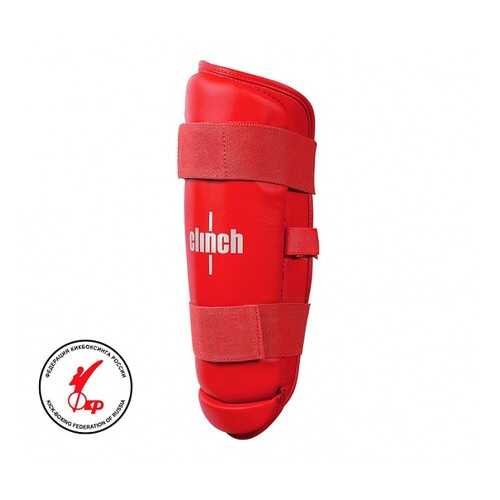 Защита голени Clinch Shin Guard Kick красная M в Спортландия