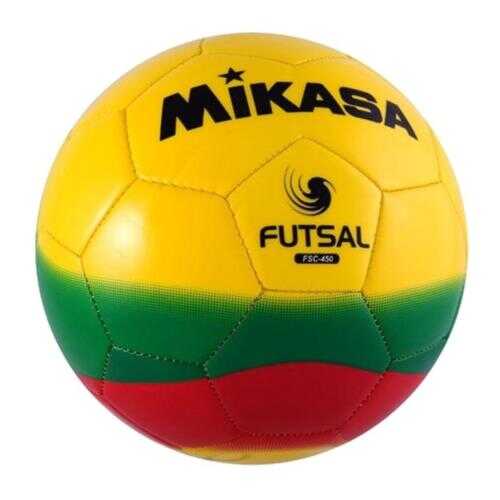 Футзальный мяч Mikasa American Futsal №4 yellow/green/red в Спортландия