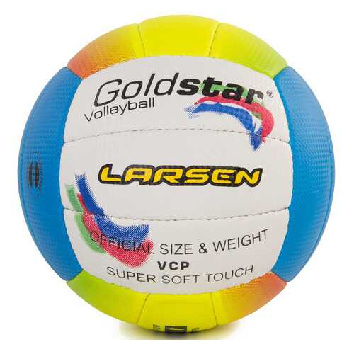 Волейбольный мяч Larsen Gold Star №5 multi-colored в Спортландия