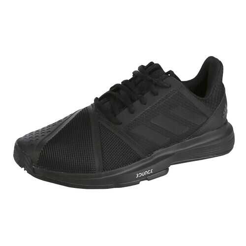 Кроссовки Adidas Court Jam Bounce M, core black /core black/carbon, 42 EU в Спортландия