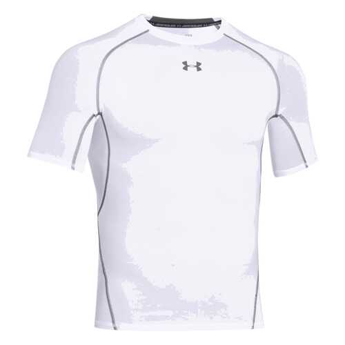 Футболка Under Armour HeatGear Armour Compression SS, 100 белая, SM в Спортландия