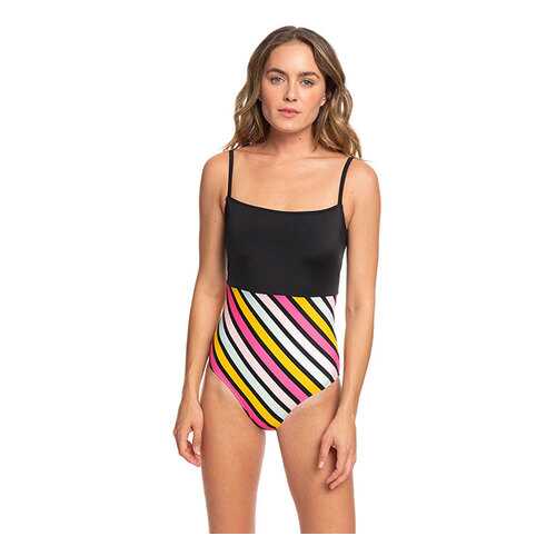 Купальник Roxy Pop Surf, anthracite pop surf two, XS в Спортландия