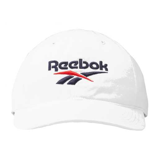 Бейсболка Reebok Classics Vector, One Size, white в Спортландия