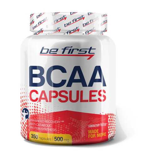 Be First BCAA Capsules 350 капсул без вкуса в Спортландия