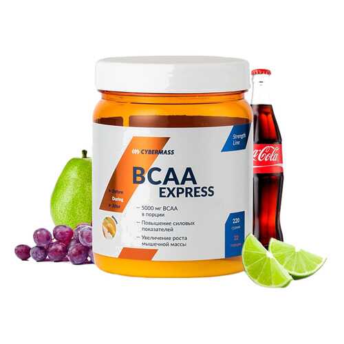 CyberMass BCAA Express 220 г фруктовый пунш в Спортландия