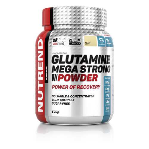 Добавка NUTREND Glutamine Mega Strong (500 г) груша в Спортландия