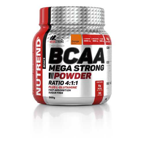 Nutrend BCAA Mega Strong 300 г апельсин в Спортландия