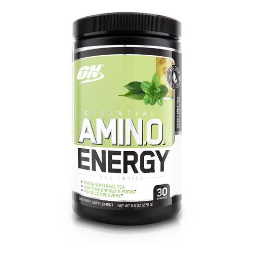 Optimum Nutrition Amino Energy Tea Series, 270 г, вкус: сладкий мятный чай в Спортландия