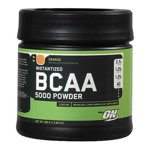 Optimum Nutrition BCAA 5000 380 г апельсин в Спортландия