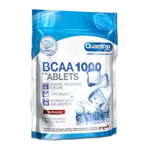 Quamtrax Nutrition Аминокислоты Quamtrax BCAA 1000, 500 таб в Спортландия