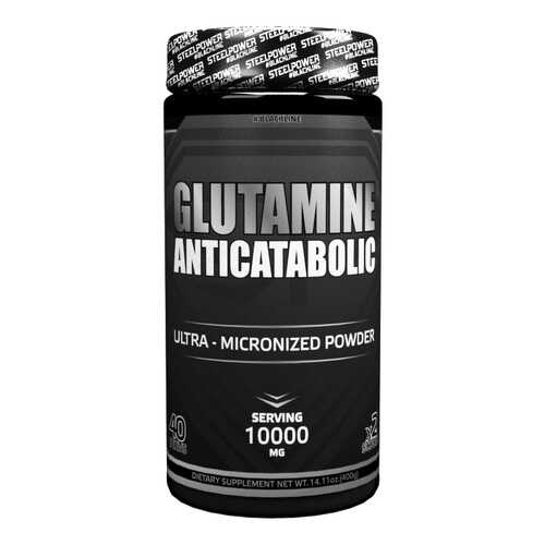 Steel Power Nutrition Glutamine Anticatabolic 400 г без вкуса в Спортландия