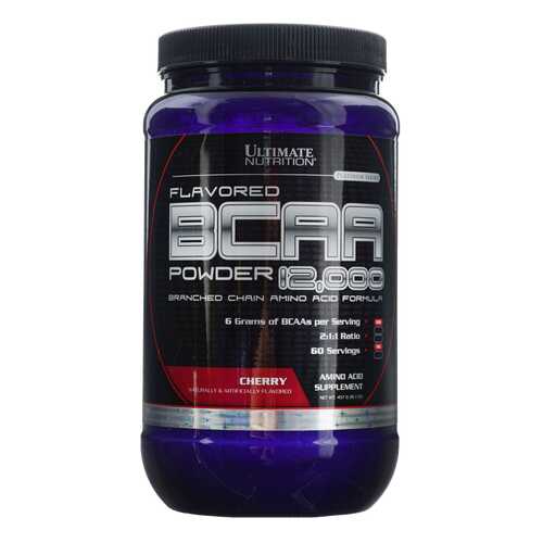 Ultimate Nutrition BCAA 12000 457 г вишня в Спортландия