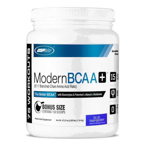 USPlabs Modern BCAA+ - 1340 грамм, голубая малина в Спортландия