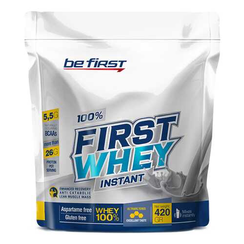 Be First First Whey Instant, 420г (натуральный без вкуса) в Спортландия