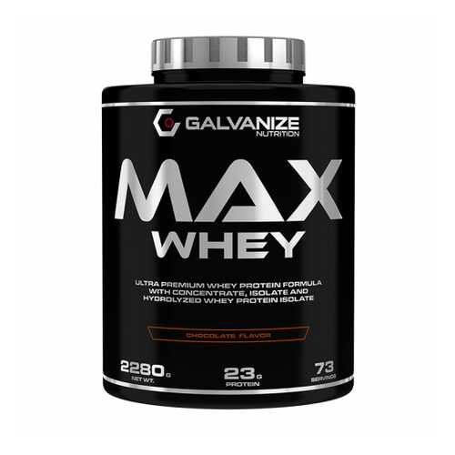 GALVANIZE Max Whey Protein 2270 г Chocolate Hazelnut в Спортландия