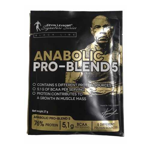 Многокомпонентный протеин Kevin Levrone Anabolic Pro-Blend 5, 27г (Шоколад) в Спортландия