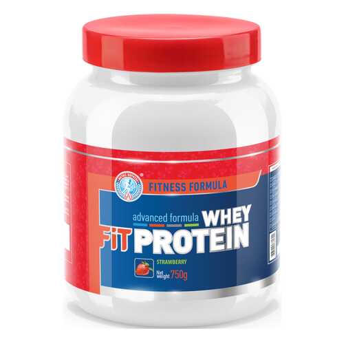 Протеин АКАДЕМИЯ-Т Fitness Formula Fit Whey Protein 750 г Strawberry в Спортландия