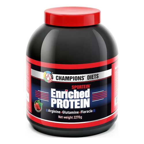 Протеин АКАДЕМИЯ-Т Sportein Enriched Protein 2270 г Strawberry в Спортландия