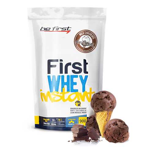 Протеин Be First Whey Instant 900 г Milk Chocolate Ice-Cream в Спортландия