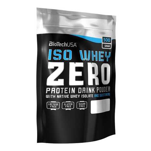 Протеин BioTech Iso Whey Zero 500 г Chocolate в Спортландия