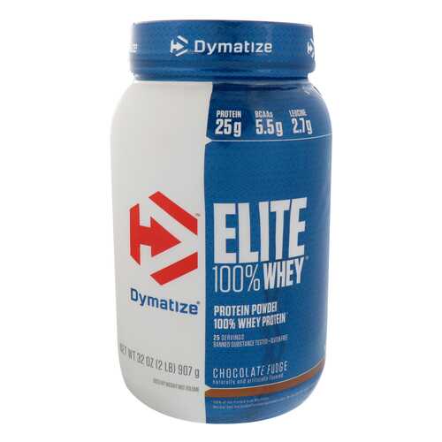 Протеин Dymatize Nutrition Elite Whey 907 г Chocolate Cake Batter в Спортландия