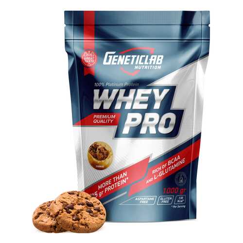 Протеин GeneticLab Nutrition Whey Pro 1000 г Cookie в Спортландия