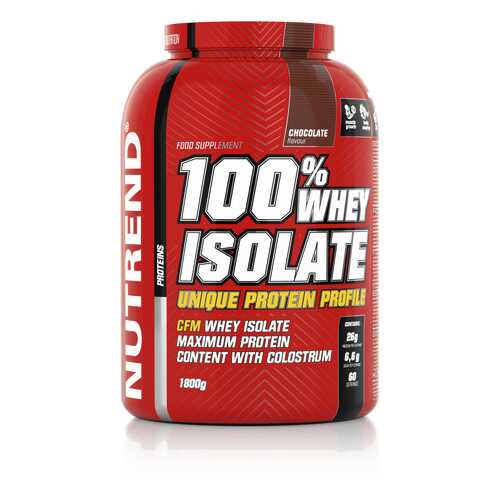 Протеин NUTREND 100% Whey Isolate (1.8 кг) шоколад в Спортландия