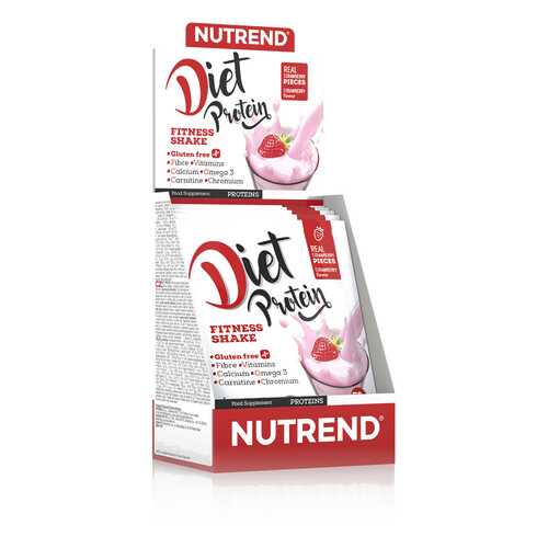 Протеин NUTREND Diet Protein (5 пак x 50 г) клубника в Спортландия