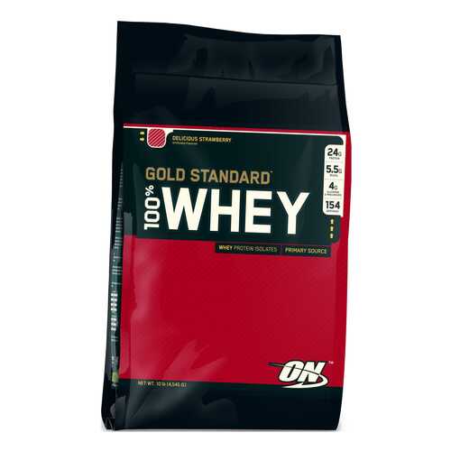 Протеин Optimum Nutrition 100% Whey Gold Standard 4550 г Strawberry в Спортландия