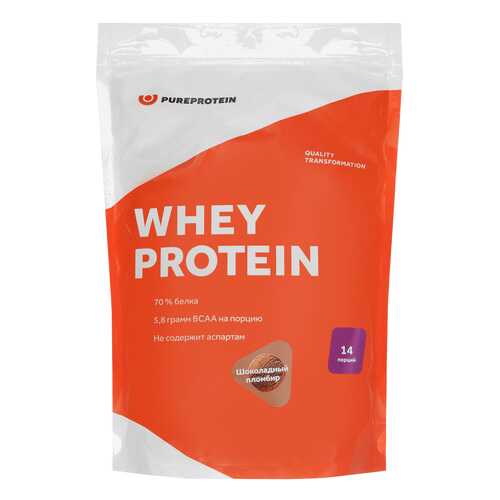 Протеин PureProtein Whey Protein 420 г шоколадный пломбир в Спортландия