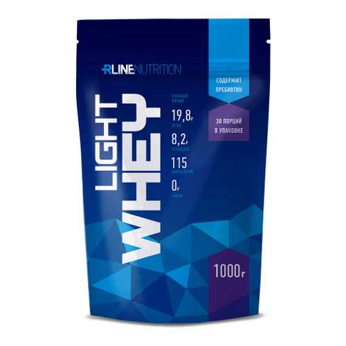 Протеин Rline Light Whey 1000 г клубника в Спортландия