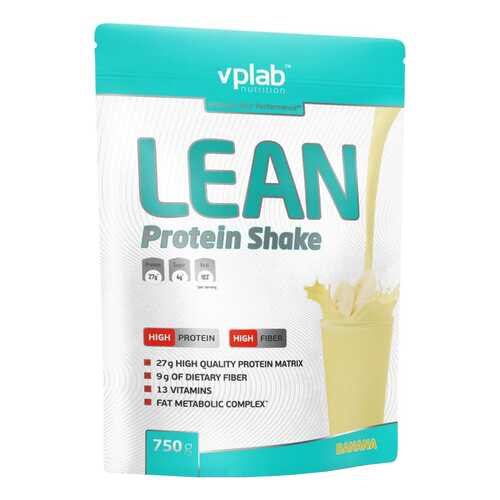 Протеин VPLab Lean Protein 750 г Banana в Спортландия