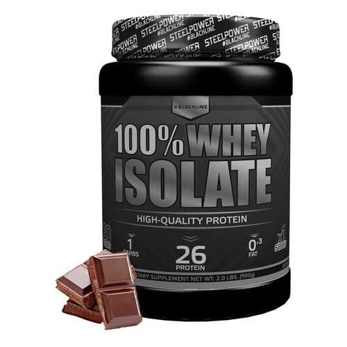 Протеин WHEY ISOLATE (100% изолят), 900 гр, вкус «Шоколад», STEELPOWER в Спортландия