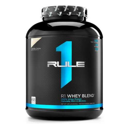 Rule One Proteins Протеин Rule 1 R1 Whey Blend, 2300 г, вкус: ваниль-крем в Спортландия