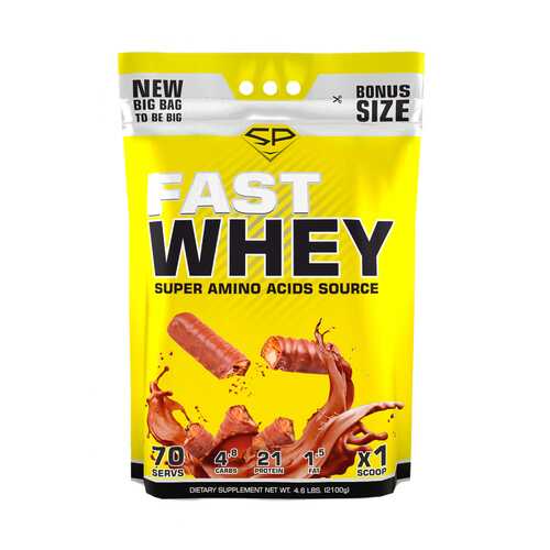 Сывороточный протеин Fast Whey, 2100 г, Твикс, SteelPower в Спортландия