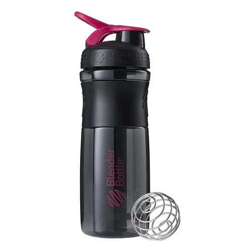 Шейкер Blender Bottle SportMixer 1 кам. 828 мл черный, малиновый в Спортландия