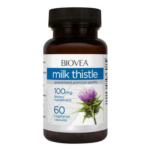 Добавка для здоровья BIOVEA Milk Thistle 60 капс. натуральный в Спортландия