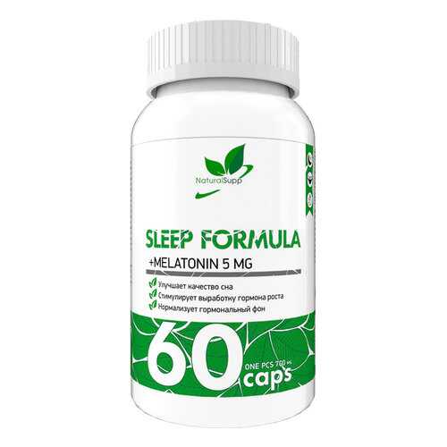 NaturalSupp Sleep Formula 60 капсул в Спортландия