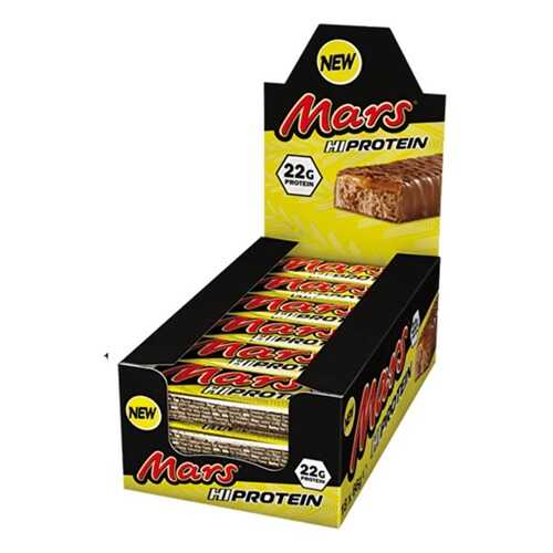 Батончик Mars Mars Hi-Protein Bar 18 66 г, 18 шт., марс в Спортландия